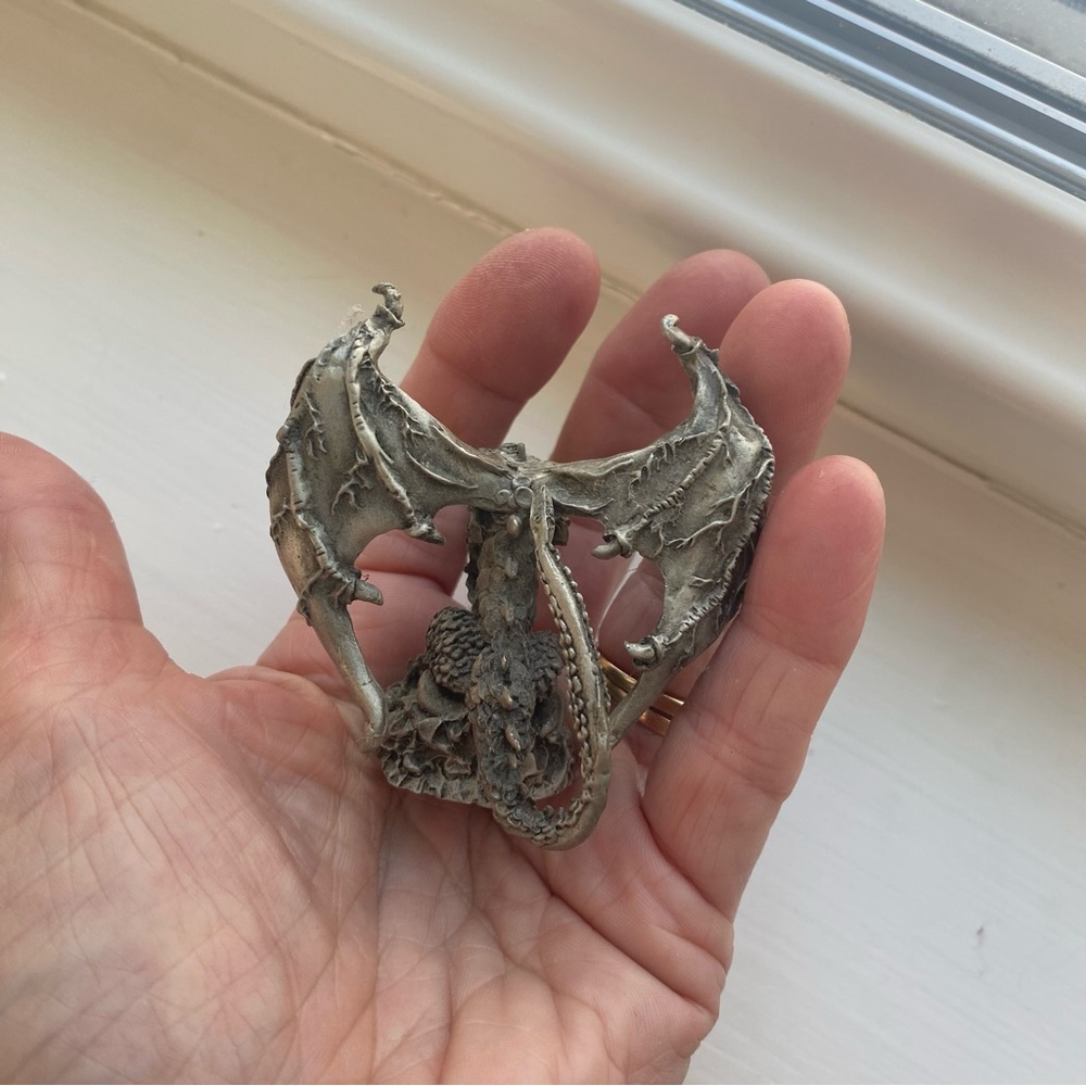 Pewter dragon - Picture 3 of 12